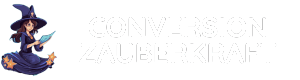 Conversionzauberkraft Logo Weiss